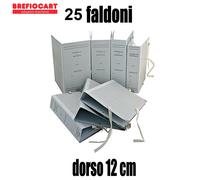 25 Faldoni cartella archivio raccoglitori con lacci legacci per ufficio dorso 12