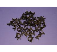 25 Filo Loom Routing Clip per 13/32 " Id 19/32 " Od Tubo Calze Sostituisce GM