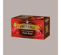 25 Filtri Bustine Tè Nero Aromatizzato Frutti Rossi TWININGS