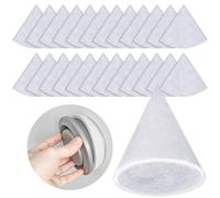 25 filtri conici DN 125, G4, filtro di ricambio per impianto di ventilazione Zehnder, Maico, Pluggit, Helios Disc Valves, filtro di ricambio per impianto di ventilazione con diametro 125 mm, lunghezza