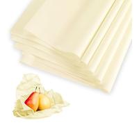 25 fogli di carta velina priva di acidi, 50,8 x 76,2 cm, priva di acidi, per confezioni regalo, per proteggere vestiti e regali di lino (beige)