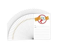 25 fogli di carte premio scolastiche divertenti biglietti di apprezzamento degli studenti per studenti insegnanti dipendenti note incoraggiamento