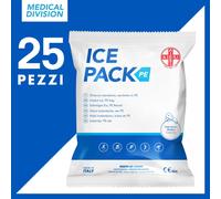 25 Ghiaccio istantaneo monouso sacchetto in polietilene 14x18 cm ICE PACK PE