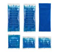 25 impacchi freddi, cuscinetti gel, sacchetti caldi e freddi, set da 5 unità