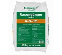 25 kg concime per prato autunnale Beckmann NPK-6+5+12 per ca. 700m²