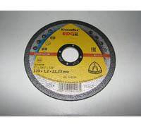 25 Klingspor Kronenflex Edge Lama 125 X 1,2 MM Acciaio Inox Alluminio