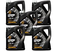 25 L MANNOL Legend 504/507 0W-30 olio motore per Acea C3 MB 229.51 BMW