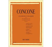 25 Lezioni O Vocalizzi Op. 10 - Giuseppe Concone - Voce e Pianoforte