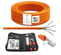 25 m cavo di rete Cat7 set di utensili Rj45 20 connettori cavo Cat ARLI cavo ...