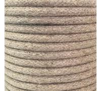 25 m cavo tessile SOGA canna beige