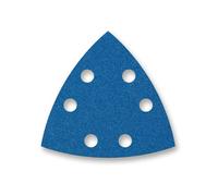 25 MENZER Carte abrasive autoadesivi a levigatrice a delta 93 mm G24-120 6 fori