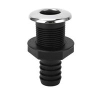 25 mm attraverso il raccordo dello scafo attraverso lo scafo, attraverso il raccordo dello scafo - Impatto in nylon Leafproof -frode Long Long Use attraverso la connessione dello (Pipe diritte)