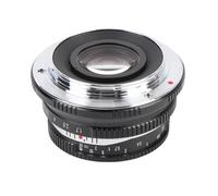 25 Mm F1.7 LENS PRIMA, Focus Manuale Fisso Cameran, Lente per Telecamera a Montaggio NEX per A6400 A6500 A6600 10 1 A7II A73 (BLACK)