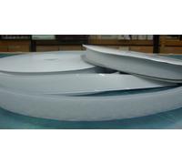 25 mt. NASTRO A STRAPPO ADESIVO BIANCO cm 2 per velcro MASCHIO - FEMMINA - M+F