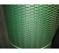 TENAX Quadra 10 Verde 0,50 x 50 m, Rete Protettiva in Plastica per Balconi, Terrazze, Cancelli e Recinzioni