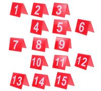 25 numeri per tavoli da ristorante: 1-25 numeri per tavoli a , segnaposto
