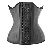 25 Ossa in acciaio Lattice Vita Trainer Corsetto Shapewear Dimagrante Pancia Donna Body Shaper Cintura modellante Cintura riduttiva Black XS