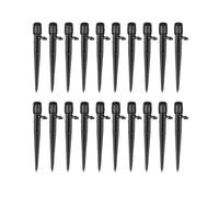 25 Pack Irrigation Drippers Adjustable 360 Degree Full Circle Pattern Water Flow Irrigation Drip Emitters Fan Shape Drip Irrigation for Garden