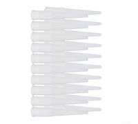 25 Pack Silicone Caulk Nozzles 10.2cm Standard Thread | Standard thread design, easy tighten, 10.2cm length, 25 pack value, gap filling tool