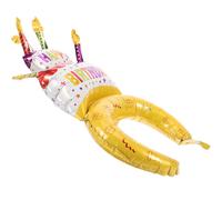 25 Pcs Cerchietti Compleanno Buon Palloncini Per Festa Di Copricapo