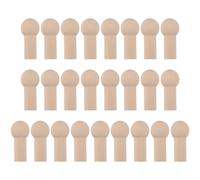 25 Pcs Mollette Per Bucato Resistenti Ganci Appendiabiti in Legno