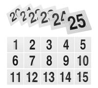 25 Pcs Numeri Tavoli Ristorante Numero Della Tabella Matrimonio Segni