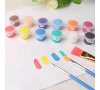 25 Pcs Scatola Di Ad Acquerello Custodia Organizzatore Vernice