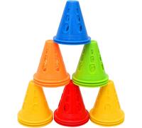 25 PCS Sport Coni Di Addestramento,Slalom Coni Di Allenamento Cono Di Traffico i
