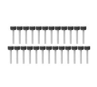 25 pcs vite per pollice in acciaio inossidabile Coperchio nylon nylon 6-32 Parti robot industriali a filo completo