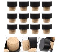 25 Pcs Wooden Wine Cork Stoppers for Bottles Tappatrice Sughero Tappo Di