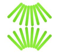 25 Pezzi Abbassalingua in Plastica Verde per Cliniche Pediatriche | Forma Ergonomica, Bordi Lisci e Superficie Morbida, Adatti a Cere e Sostanze Chimiche