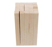 25 Pezzi Bastoncini in Legno Balsa per Lavoretti Diy, Beige Grezzo | Superficie Liscia e Levigata, Materiale Leggero, per Aule e Falegnameria, Decorazioni e Modelli