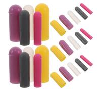 25 Pezzi Coperture Protettive per Cerniera in Silicone, 5 Misure | Bucato e Tamburo, Lavabile, Set Assortito in 5 Colori, Protezione Ripetuta per Capi