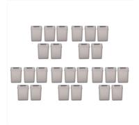 25 pezzi da 3,5 pollici IDE SATA HDD Hard Drive Disk Box Custodia di plastica per archiviazione