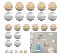 25 pezzi di placche metalliche autoadesive per set Tonie in 3 dimensioni (5x15mm, 10x20mm, 10x30mm), forte forza magnetica per una tenuta sicura, ideale per la decorazione della cameretta dei bambini