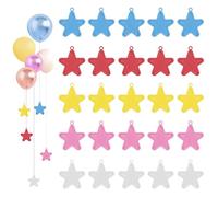 25 pezzi fermacapelli, peso palloncini per palloncini a elio, palloncini, pesi, pesi per palloncini a elio, pesi colorati per matrimoni, compleanni, feste