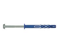Tassello telaio con flangia 10 x FISSAGGI LEGGERI R-FF1-N-10K120
