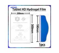 (25 pezzi HD, 1 pezzo raschietto) Pellicola idrogel liscia per tablet 25 pezzi 50 pezzi pannello frontale posteriore