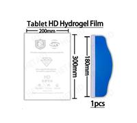 (25 pezzi HD e 1 pezzo di raschietto) Schermo frontale per tablet in idrogel TPU liscio flessibile anti-spia HD