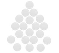 25 Pezzi Membrana Filtrante in Ptfe Idrofila 0,22 Μm per Laboratorio e | Struttura a Microfori Grigliata, Flusso Elevato e Scambio Gassoso, per Campionamento Sul Campo e Acqua