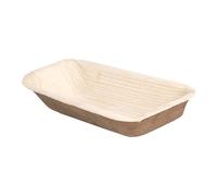 25 pezzi - Mini Torta 'Areca' 7X12 Cm Naturale Areca