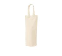 25 pezzi - Sacchetti riutilizzabili 1 bottiglia 140 G/M2 14 x 32 cm beige cotone