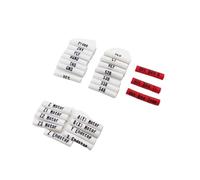 25 pezzi/set for tubo di identificazione del cavo/filo quadrato Voron 2.4 0.75, adatto for parti di stampanti 3D con piastra adattatrice distintivo