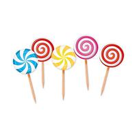25 Pick Sagoma Lecca Lecca Per Cupcake Big Party