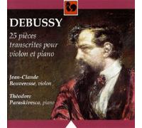 Audio Cd Claude Debussy - 25 Pieces Transcrites Pour Violon & Piano
