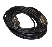 25 Piedi Cavi XLR Patch 3 Poli 3-Pin M a F per Microfoni Rode NT