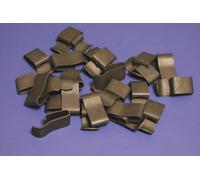 25 Pk Filo Loom Lampada Routing Corpo Telaio Rimorchio Clip 3/16 " Bloccaggio