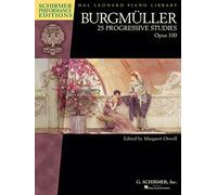 25 Progressive Studies, Op. 100. Pianoforte solista.