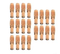 25 punte di contatto MIG per saldatura da 0,9 mm per ugelli in rame Miller MDX-250, T-A035CH per Bernard Acculock-S, D-MA250 parti di ricambio per diffusore di gas