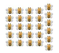 25 puntine a forma di ape, simpatiche puntine per pollice, decorazione a spinta, in sughero, per scuola, per foto e pareti